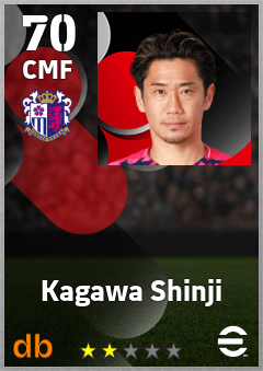 Kagawa Shinji eFootball player card