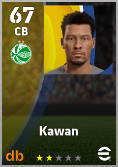 Kawan — CB, OVR 67, MAX 67