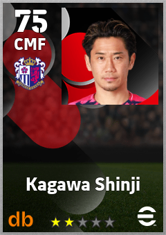 Kagawa Shinji — CMF, OVR 75, MAX 75