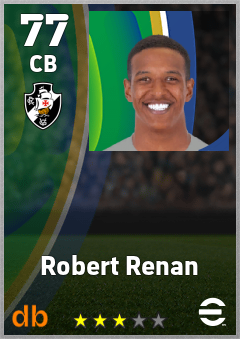 Robert Renan — CB, OVR 77, MAX 77