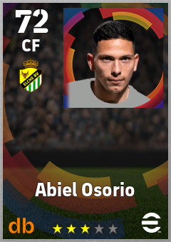 Abiel Osorio eFootball player card