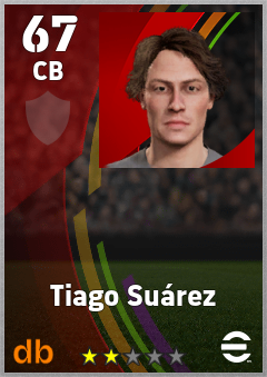 Tiago Suárez eFootball player card