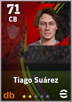 Tiago Suárez eFootball player card