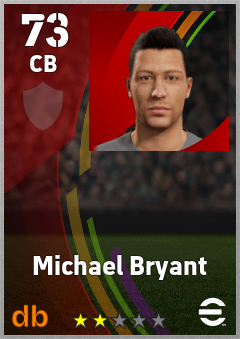 Michael Bryant eFootball player card