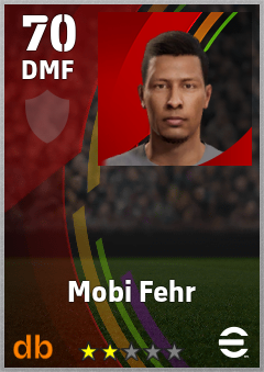 Mobi Fehr eFootball player card