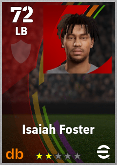 Isaiah Foster eFootball player card
