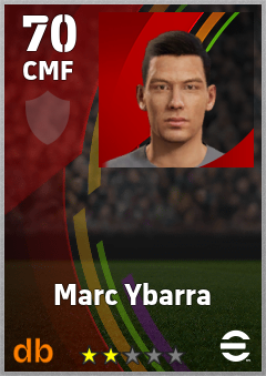 Marc Ybarra eFootball player card