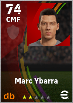 Marc Ybarra eFootball player card