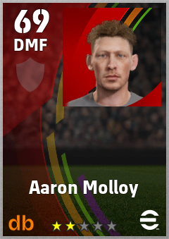 Aaron Molloy eFootball player card