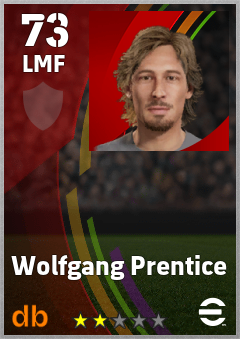 Wolfgang Prentice eFootball player card