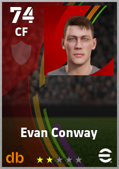 Evan Conway eFootball player card