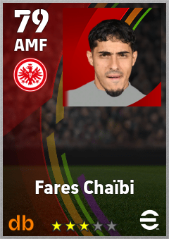 Fares Chaïbi — AMF, OVR 79, MAX 79