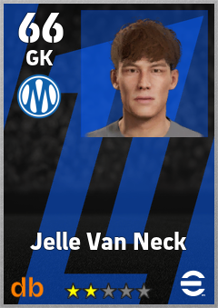 Jelle Van Neck eFootball player card