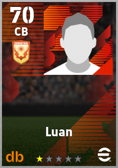 Luan — CB, OVR 70, MAX 70