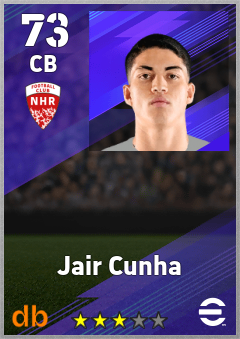 Jair Cunha eFootball player card