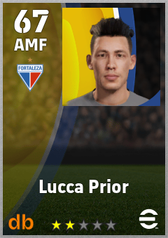 Lucca Prior — AMF, OVR 67, MAX 67
