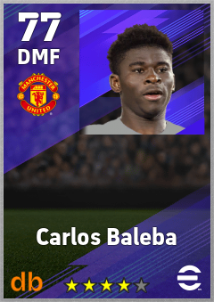 Carlos Baleba eFootball player card