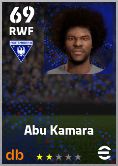 Abu Kamara — RWF, OVR 69, MAX 69