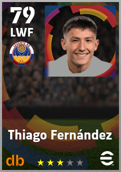 Thiago Fernández — LWF, OVR 79, MAX 79