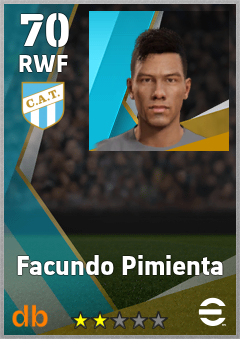Facundo Pimienta eFootball player card