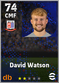 David Watson eFootball player card
