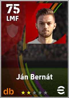 Ján Bernát — LMF, OVR 75, MAX 75