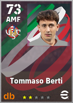 Tommaso Berti — AMF, OVR 73, MAX 73
