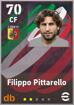 Filippo Pittarello — CF, OVR 70, MAX 70