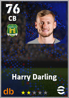 Harry Darling — CB, OVR 76, MAX 76