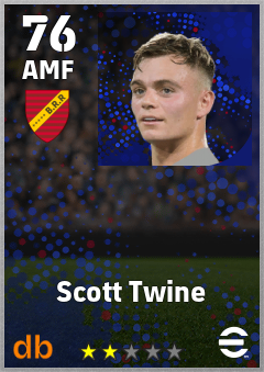 Scott Twine — AMF, OVR 76, MAX 76