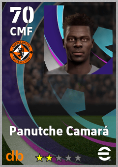 Panutche Camará — CMF, OVR 70, MAX 70