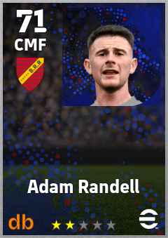 Adam Randell eFootball player card