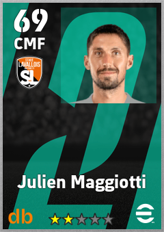 Julien Maggiotti — CMF, OVR 69, MAX 69