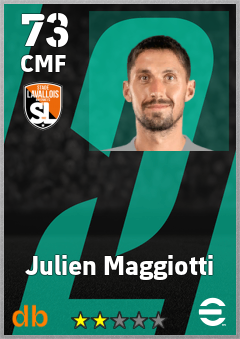 Julien Maggiotti — CMF, OVR 73, MAX 73