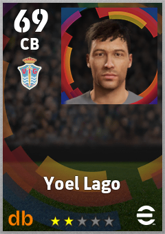 Yoel Lago — CB, OVR 69, MAX 69