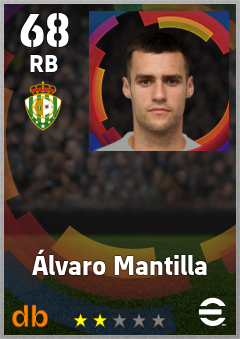 Álvaro Mantilla eFootball player card
