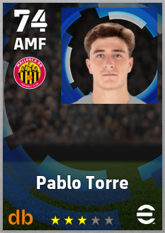 Pablo Torre eFootball player card