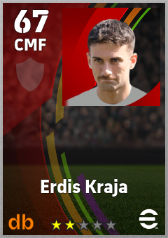 Erdis Kraja eFootball player card
