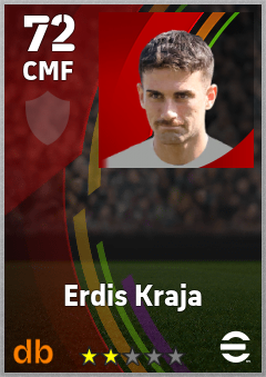 Erdis Kraja — CMF, OVR 72, MAX 72