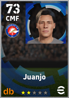 Juanjo eFootball player card