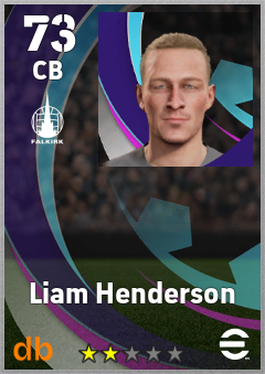 Liam Henderson eFootball player card