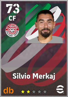 Silvio Merkaj — CF, OVR 73, MAX 73