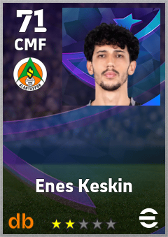 Enes Keskin — CMF, OVR 71, MAX 71