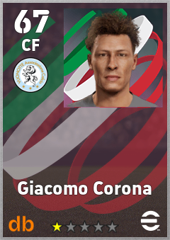 Giacomo Corona eFootball player card