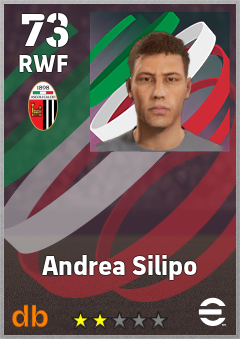 Andrea Silipo — RWF, OVR 73, MAX 73