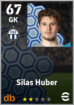 Silas Huber eFootball player card