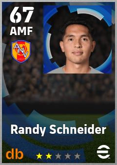 Randy Schneider — AMF, OVR 67, MAX 67