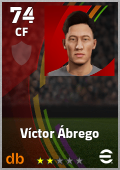Víctor Ábrego eFootball player card