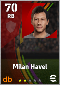Milan Havel eFootball player card