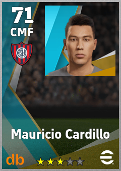 Mauricio Cardillo eFootball player card